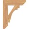Ekena Millwork Merced Slat Smooth Bracket, Western Red Cedar, 3 1/2"W x 16"D x 20"H BKT04X16X20MRC06SWR - alternate 3
